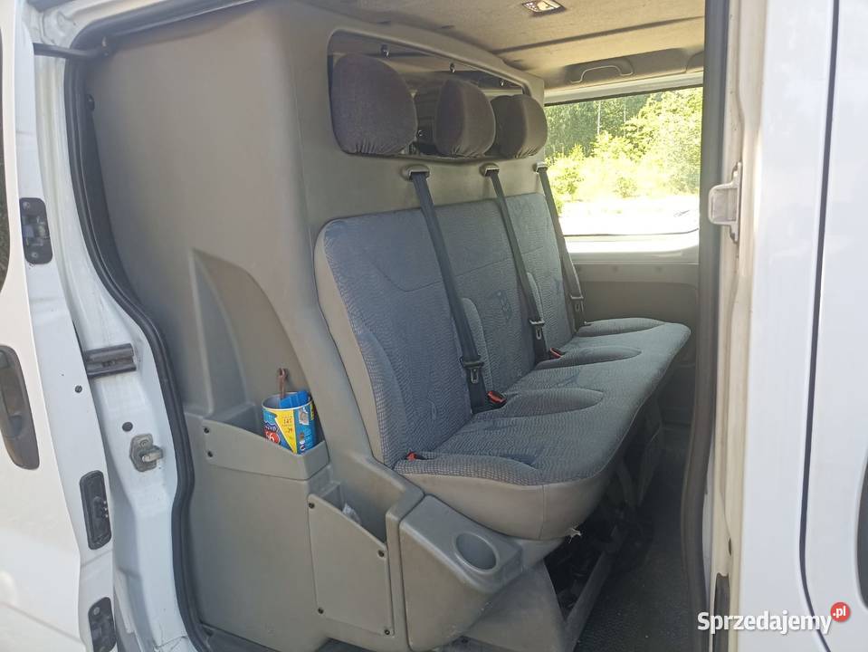 Renault Trafic Brygadówka uszkodzony silnik uszkodzony