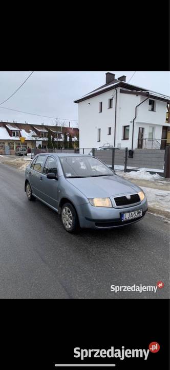 Skoda fabia 14 2003r Lpg hak bez rdzy benzyna+LPG Biłgoraj