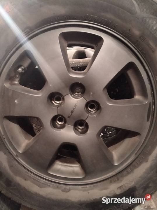 Felgi aluminiowe orginalne SUBARU 15 dolnośląskie Jelenia Góra
