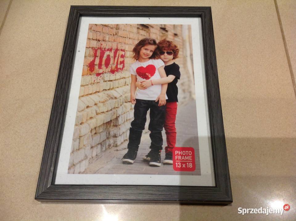 Ramka Szara na Zdjęcie 198 x 148 NOWA szary Nowa Sól