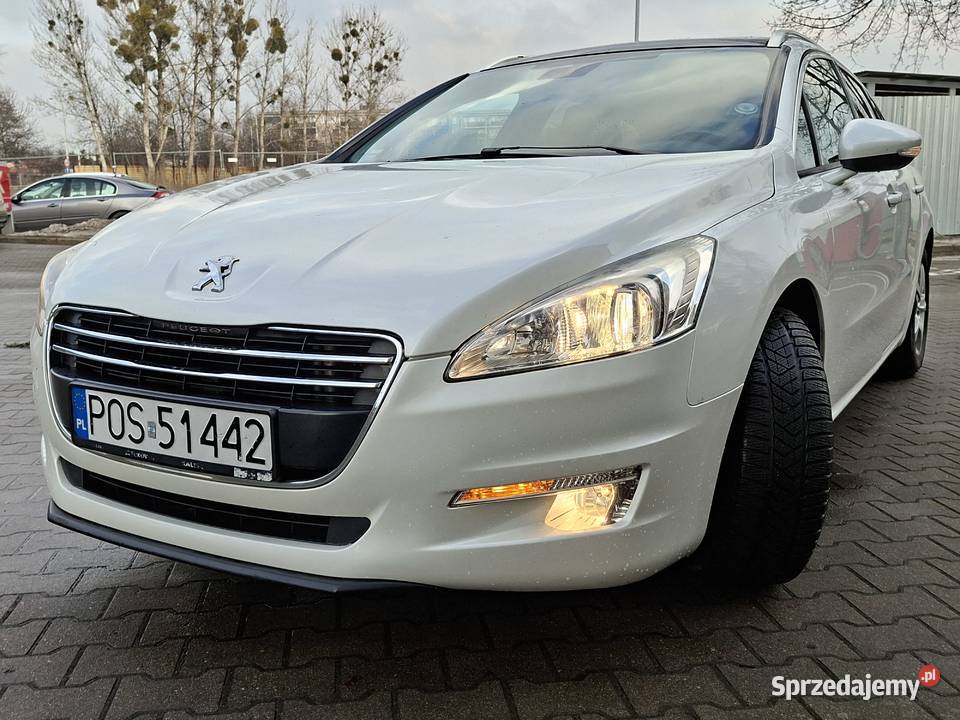 Peugeot 508 I 20 140 Biała Perła Zadbany Niski diesel Ostrów Wielkopolski