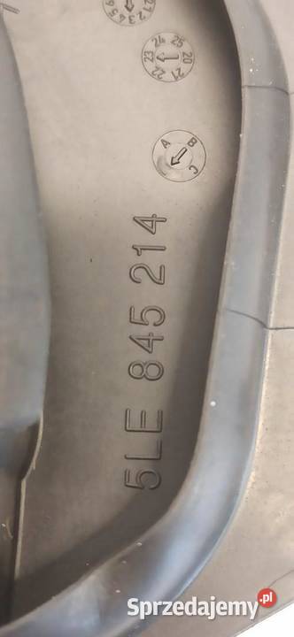 SKODA ENYAQ SZYBA DRZWI PRAWY TYŁ 5LE845214