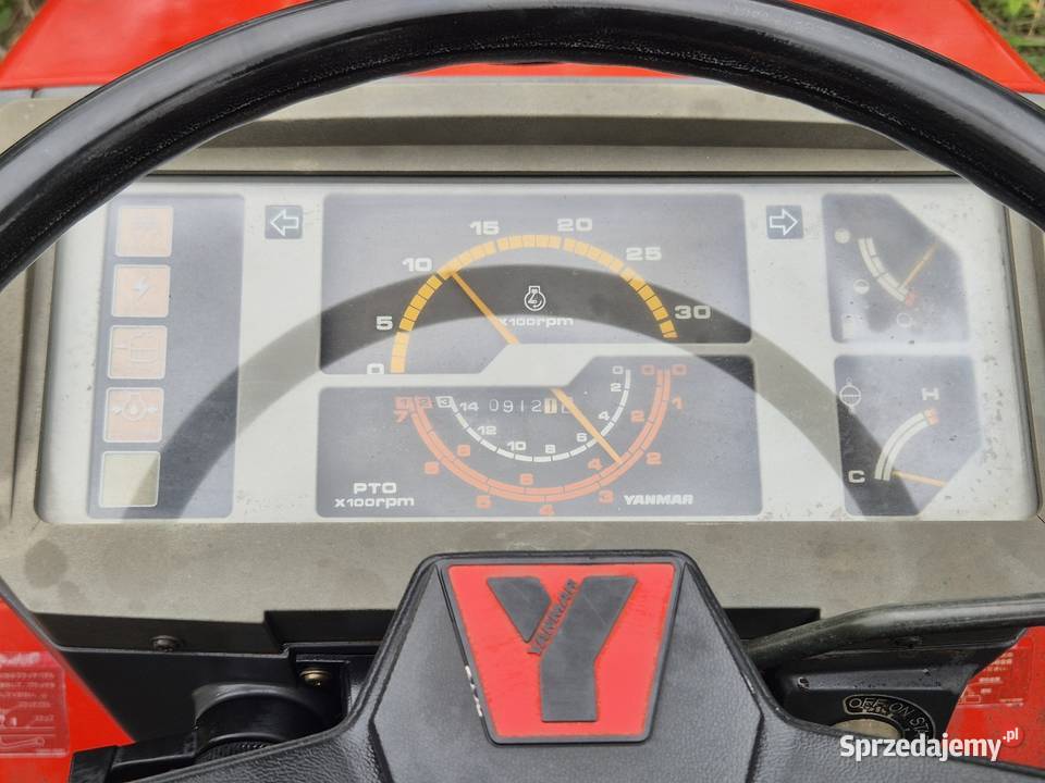 Traktorek traktor YANMAR FX175D 17 44 dolnośląskie Małuszyn