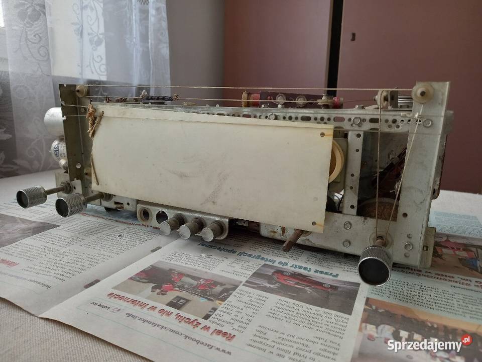 Radio lampowe lampowe HARFA z PRL-u