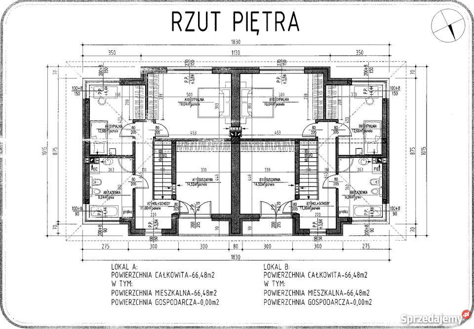 Sprzedam bliźniak 2 piętra Domy Legionowo sprzedam