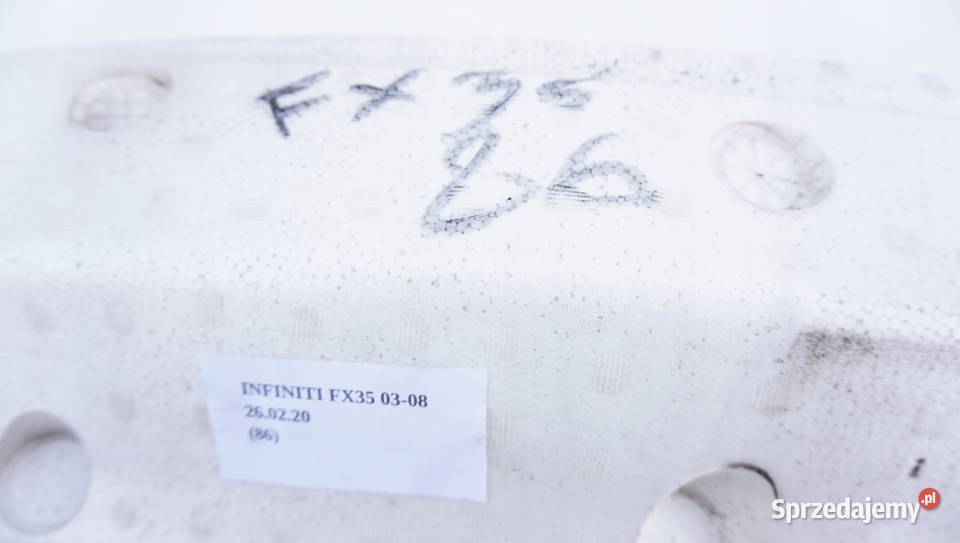 ABSORBER ZDERZAKA PRZÓD INFINITI FX35 FX45 0308 wielkopolskie Nowy Tomyśl