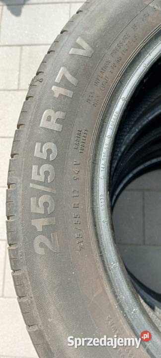 Opony letnie Continental 21555 R17 Komplet 4 Pozostałe Gorzów Wielkopolski