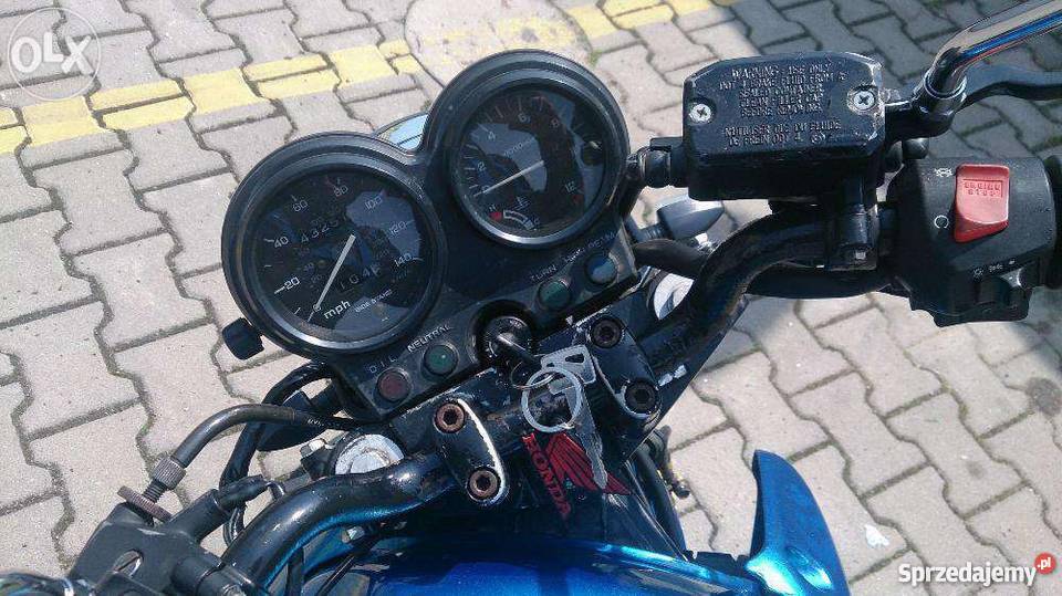 Honda CB 500 Niebieska metalic dolnośląskie Wałbrzych