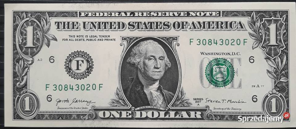 20 x 1 Dolar USA men FAtlanta seria Amennicze Konin