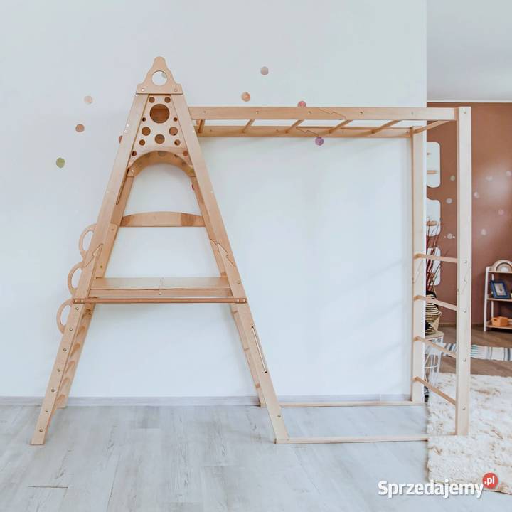 domowy plac zabaw Circle basic drewno