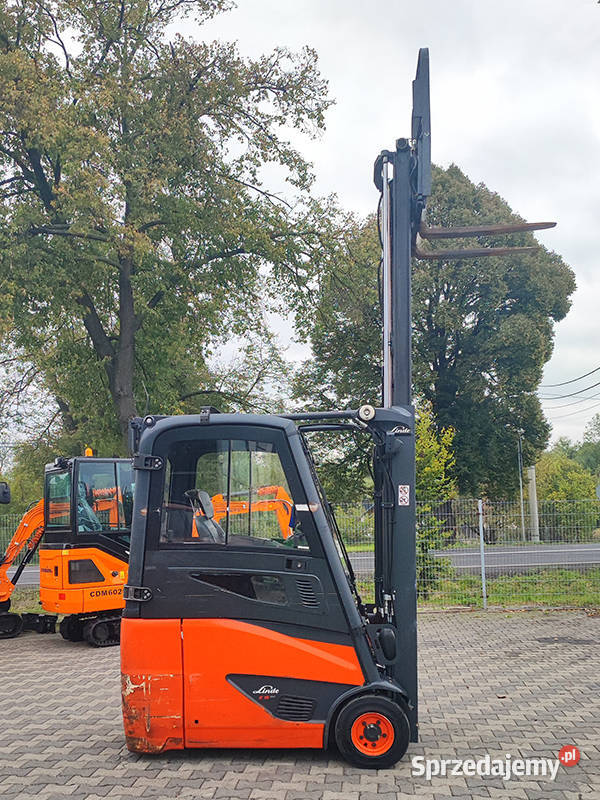 Wózek widłowy elektryczny Linde E16H02 16 t małopolskie Kęty sprzedam