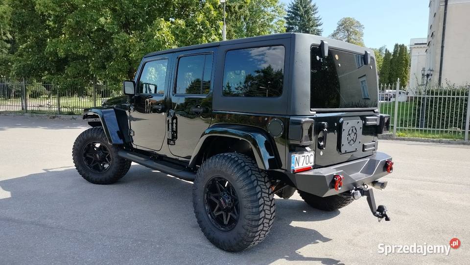 Jeep Wrangler JK 36 V6 Unlimited Sport Sahara światła LED Działdowo sprzedam