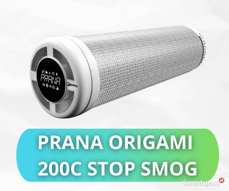 Rekuperator ścienny PRANA ORIGAMI 200C STOP SMOG Warszawa