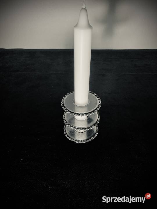 Świecznik na świecę loft glamour Dom i Ogród mazowieckie Warszawa