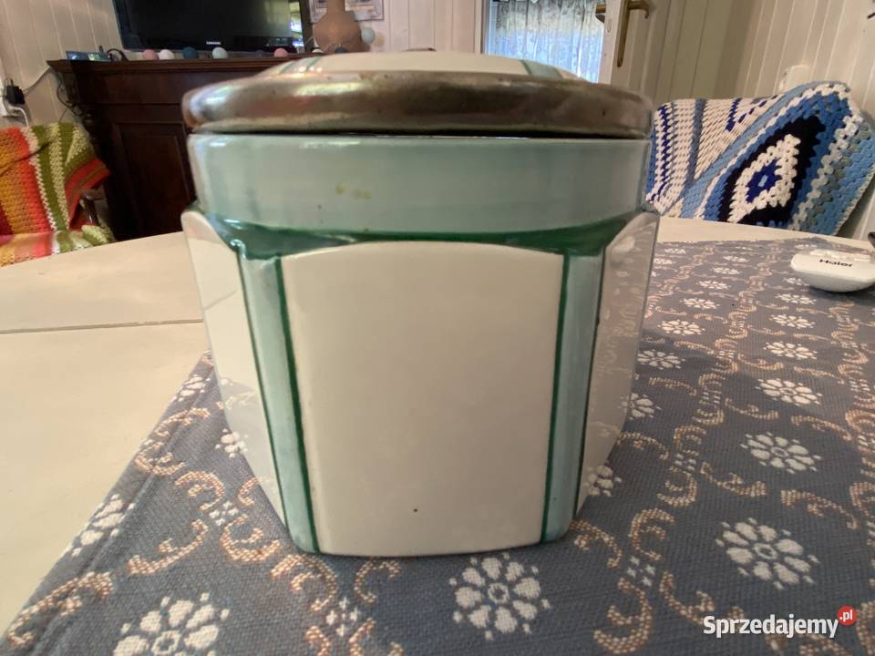 Art Deco Niemcy pudełko na ciastka Zamość