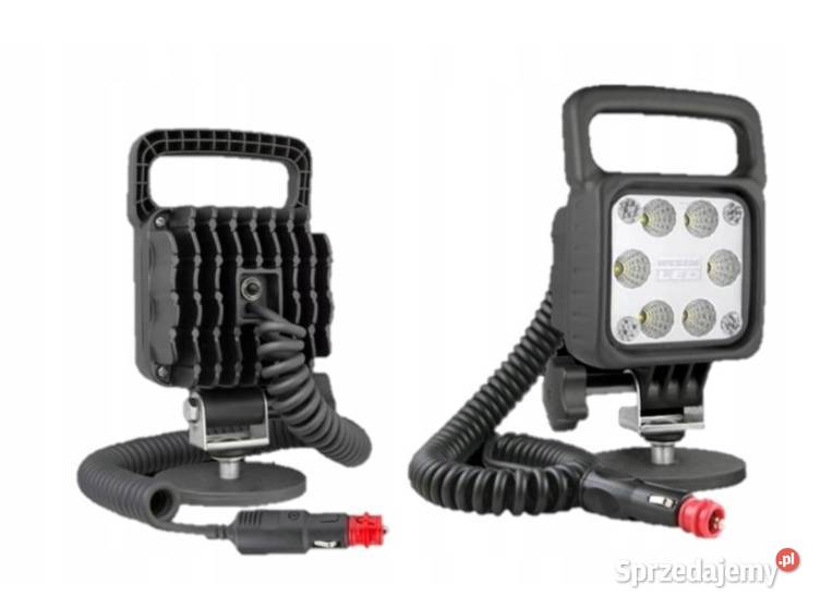 Lampa robocza LED 2500 lm przewód 8m magnes Łęczna