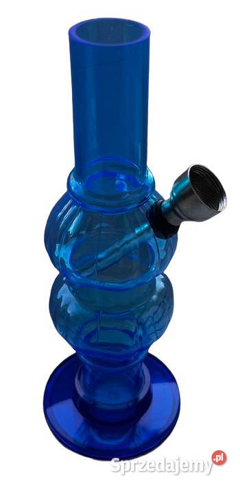 Bongo Akrylowe Fajka Wodna z Akrylu Niebieska