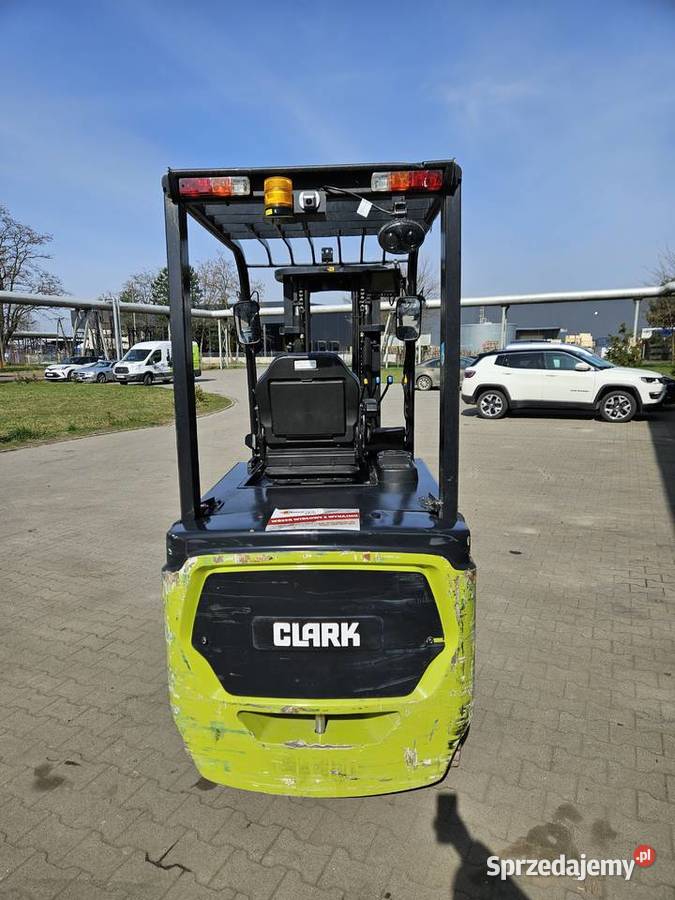 Elektryczny wózek widłowy Clark EPX32i udźwig Clark dolnośląskie Jelcz-Laskowice