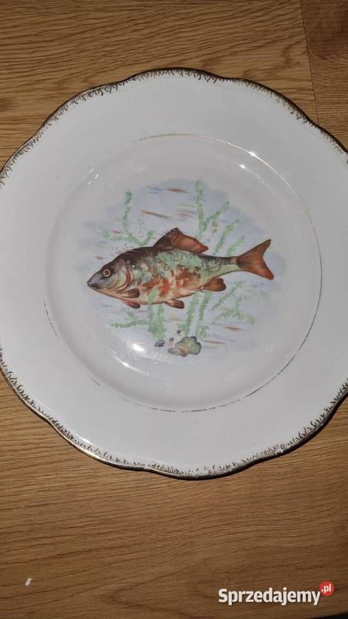Serwis Rybny Porcelana Francuska Wola Podłężna