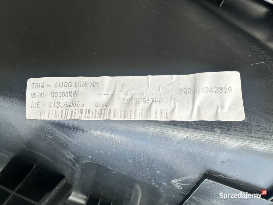 Hyundai I20 III 48V Boczek Prawy Tapicerka Radziszów