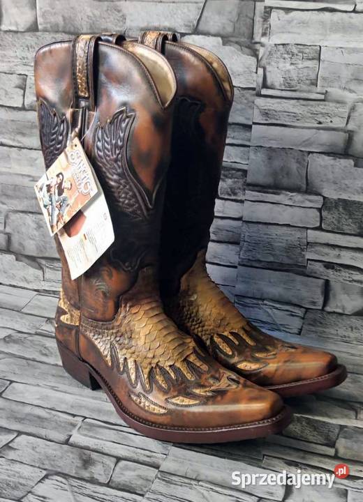 Kowbojki skórzane Sancho Boots małopolskie Chełmek