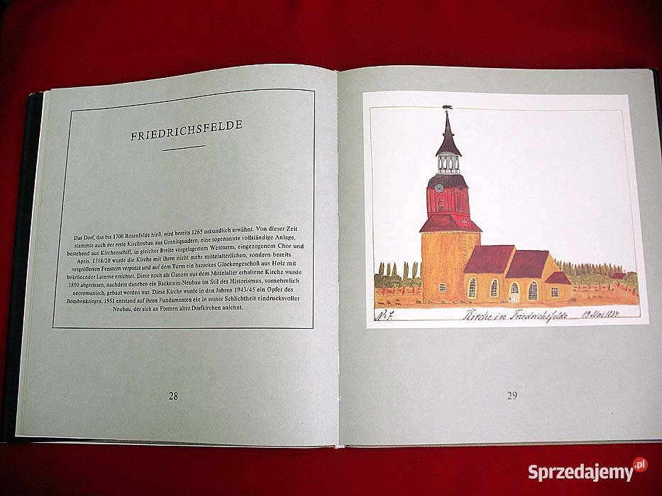Alte Berliner Dorfkirchen HWohlers książka Siedlce