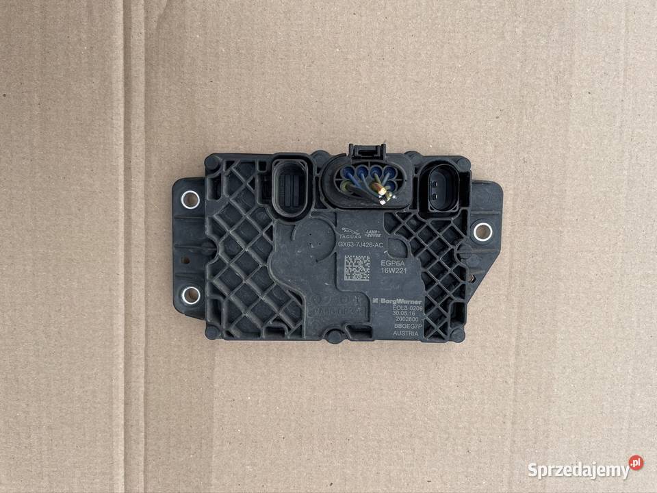 GX637J426AC moduł sterownik skrzyni jaguar x761 Podzespoły skrzyń biegów Szczecin sprzedam