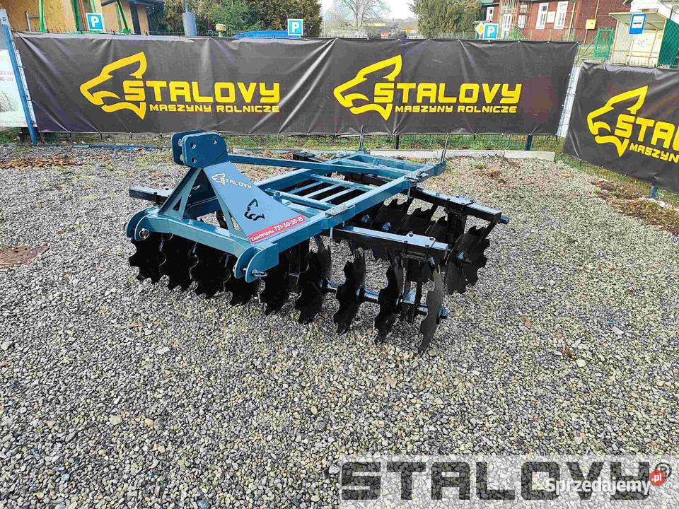 STALOVY Brona talerzowa talerzówka agregat 18m nieuszkodzony Brony