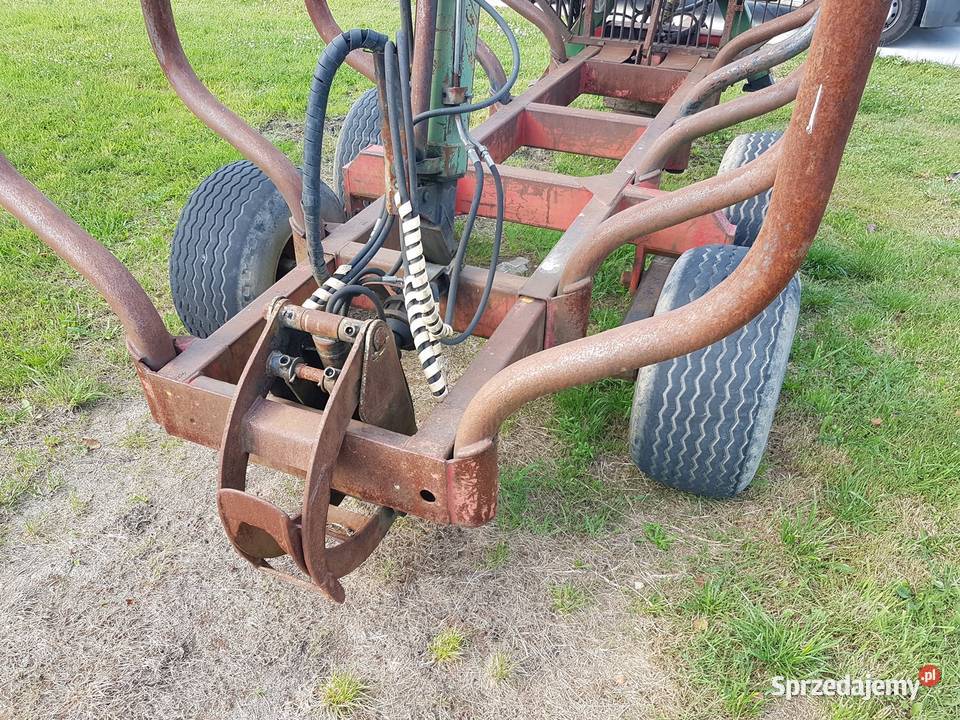Przyczepa Leśna More Maskiner 9ton Zestaw