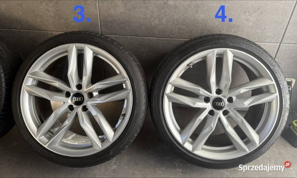 19 Audi A4 A6 felgi koła komplet 5x112 ET45 85J Lubasz