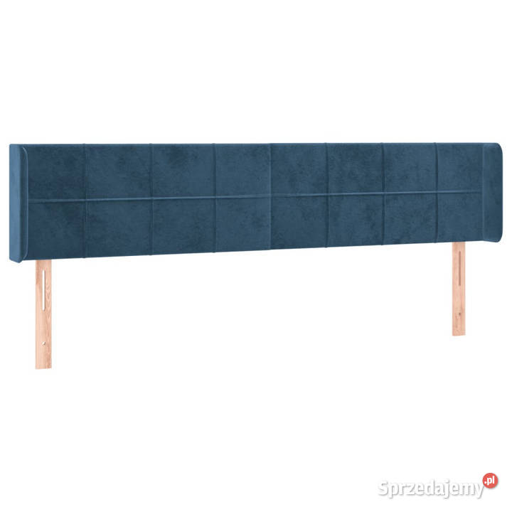 Zagłówek uszak ciemnoniebieski 203x16x7888 Warszawa