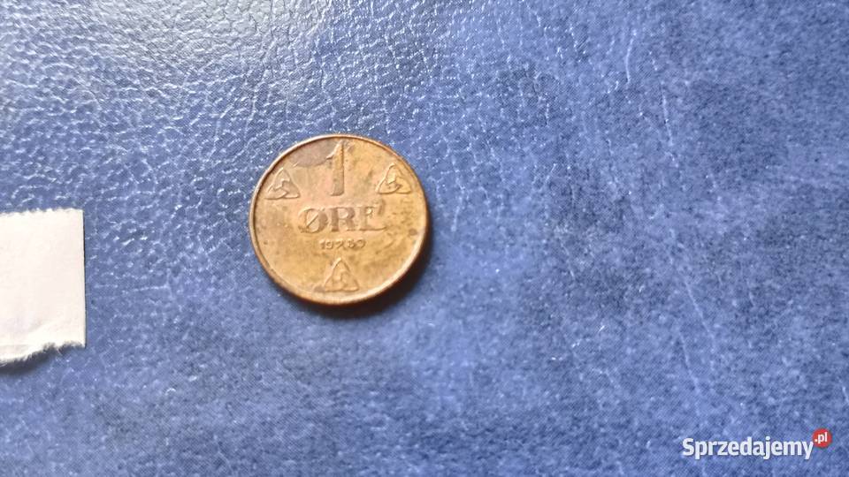 Stare monety 1 ore 1930 Norwegia Lesko