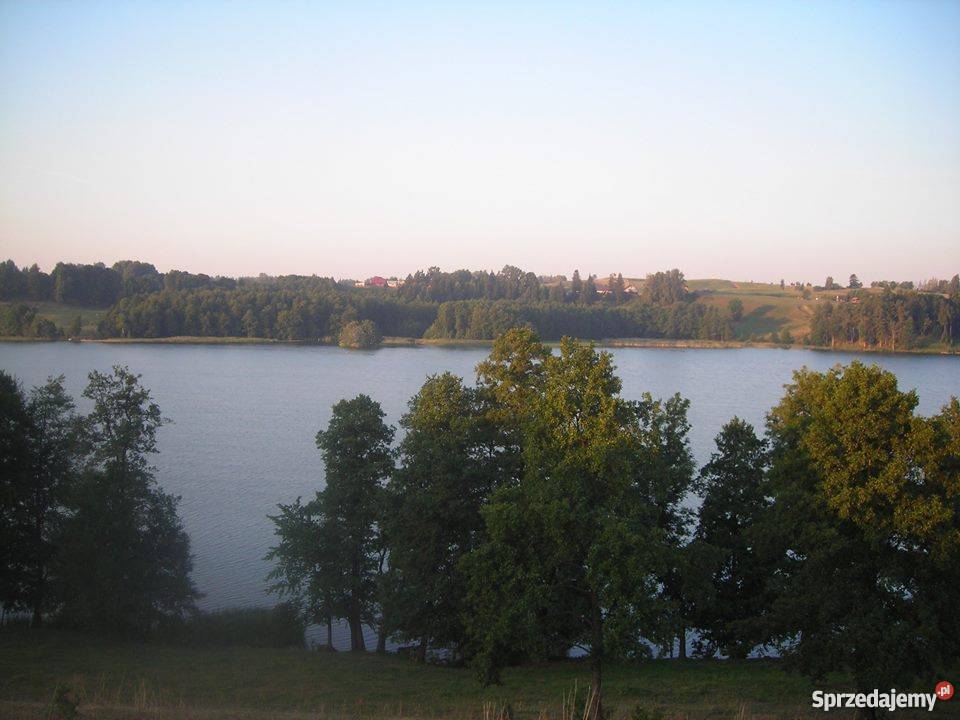 Działka budowlana z linią brzegową jeziora podlaskie Czarne