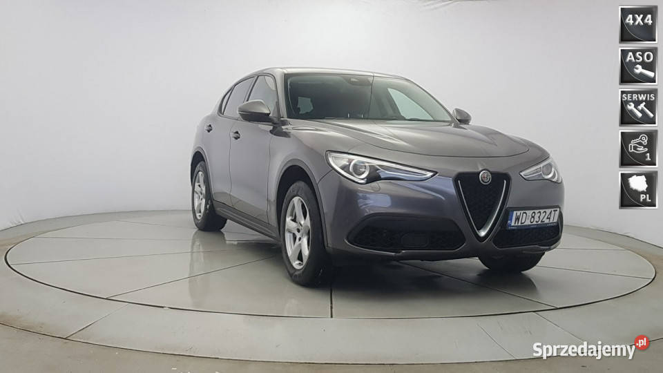 Alfa Romeo Stelvio 22 JTDM Super Q4 Z polskiego wielofunkcyjna kierownica Warszawa sprzedam