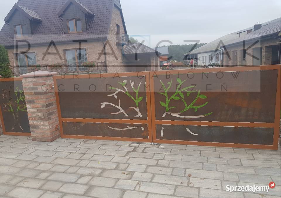 Sfery Ogrodowe ze stali Corten