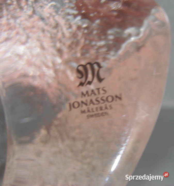 Mats Jonasson Mlers Swiecznik Porcelana i szkło Warszawa