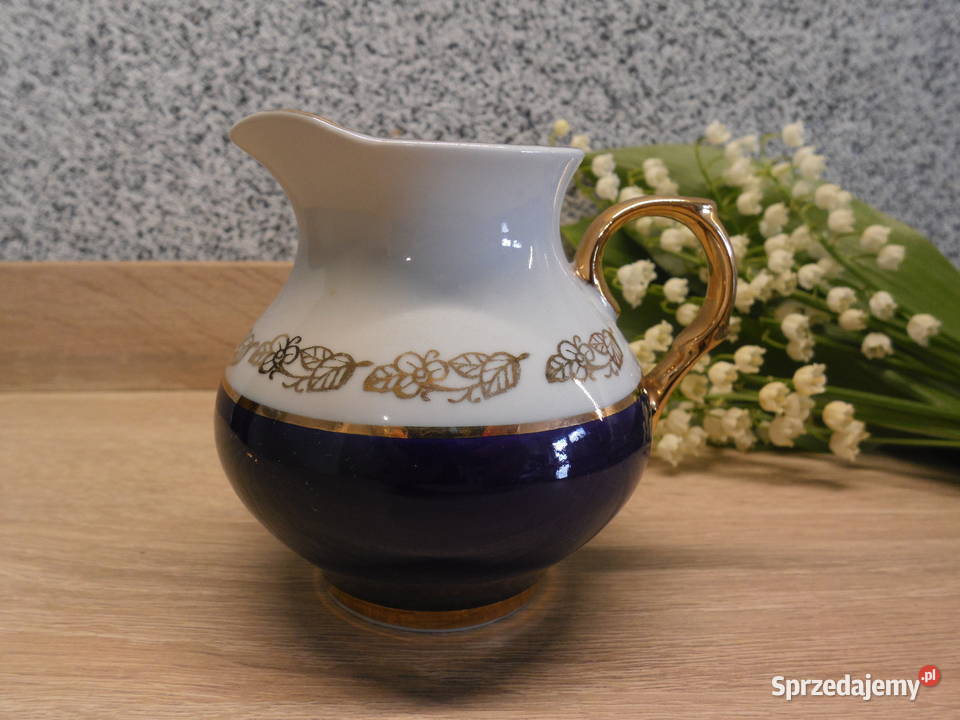 Porcelanowy mlecznik ROSJA Raszków