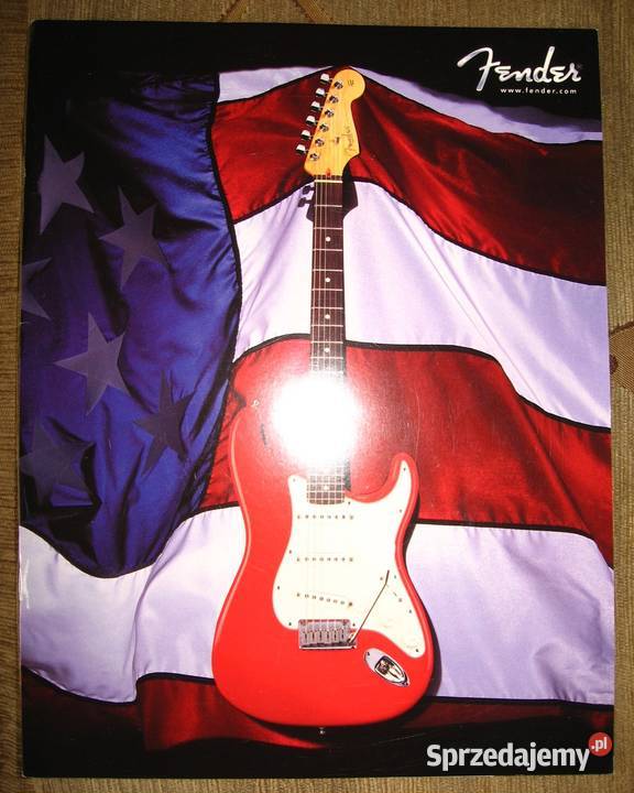 Fender American Series Guitars katalog broszura Kępice sprzedam