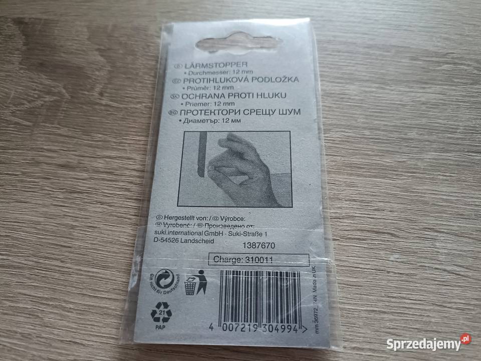 Amortyzator Odbojnik Silikonowy śr 12 mm 28 Kwidzyn