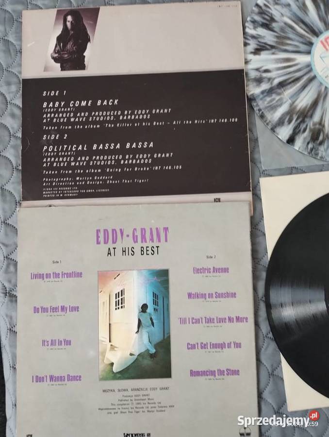 Eddy Grant dwie plyty Baby Come Back Szczecin