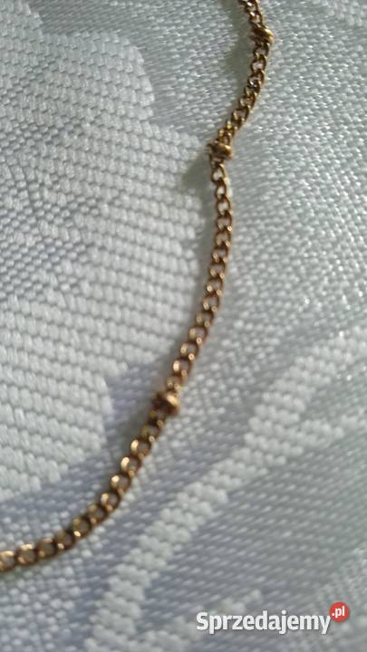 FINEZYJNA NOWA POZŁACANA BRANSOLETKA Ozdoby Piła