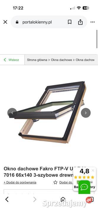 Okna dachowe Zasole Bielańskie
