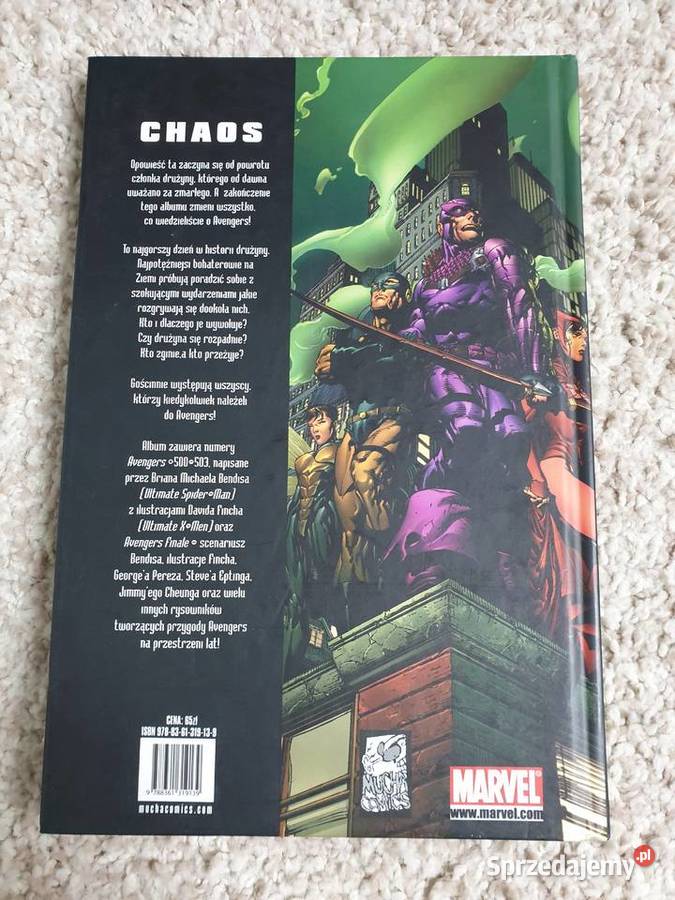 Avengers Disassembled Mucha Comics Gdynia sprzedam
