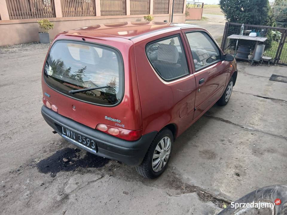 Fiat Seicento 900Pierwszy Wł nowosci Kobieta Rząśno