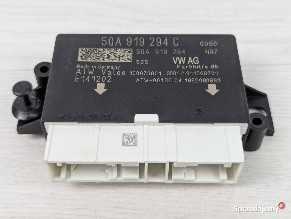 MODUŁ STEROWNIK CZUJNIKÓW PARKOWANIA PDC SKODA podlaskie Białystok