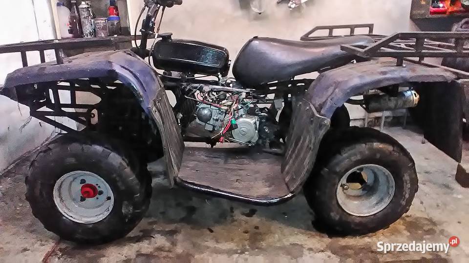 Quad 110 sam przerobiony 110cm3 Zielonka