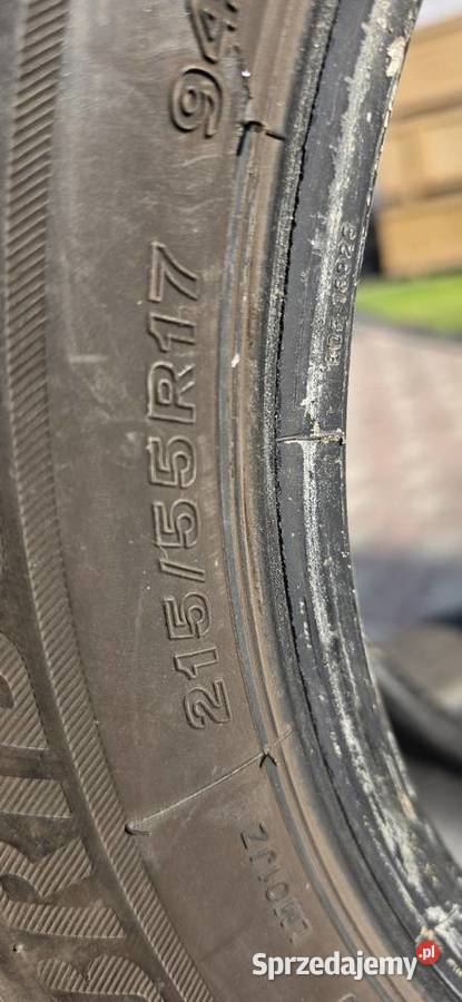 Opony zima 21555R17 Bridgestone lubelskie Krasnystaw