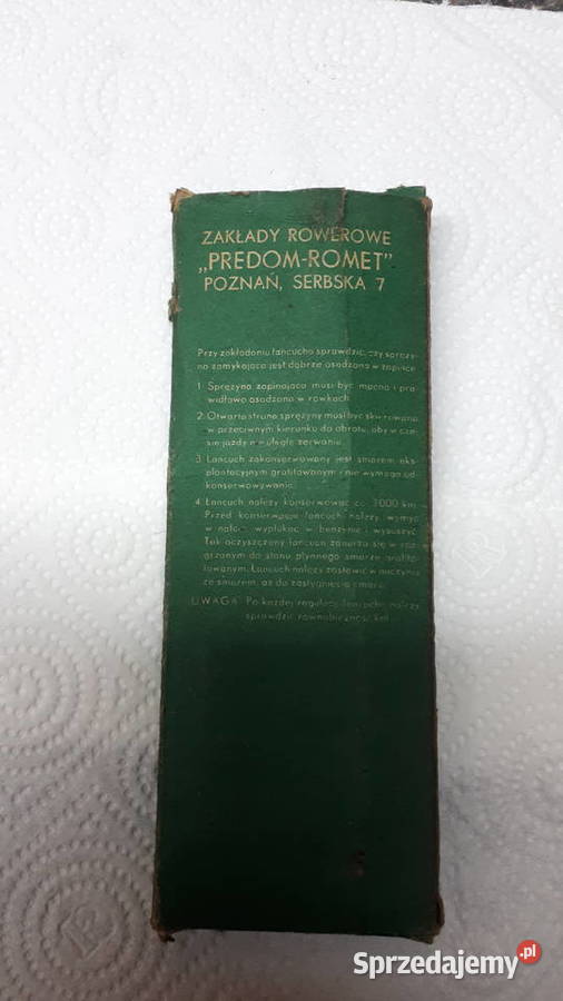 Łańcuch nowy PRL wsk Romet komar wfm Rzeszów