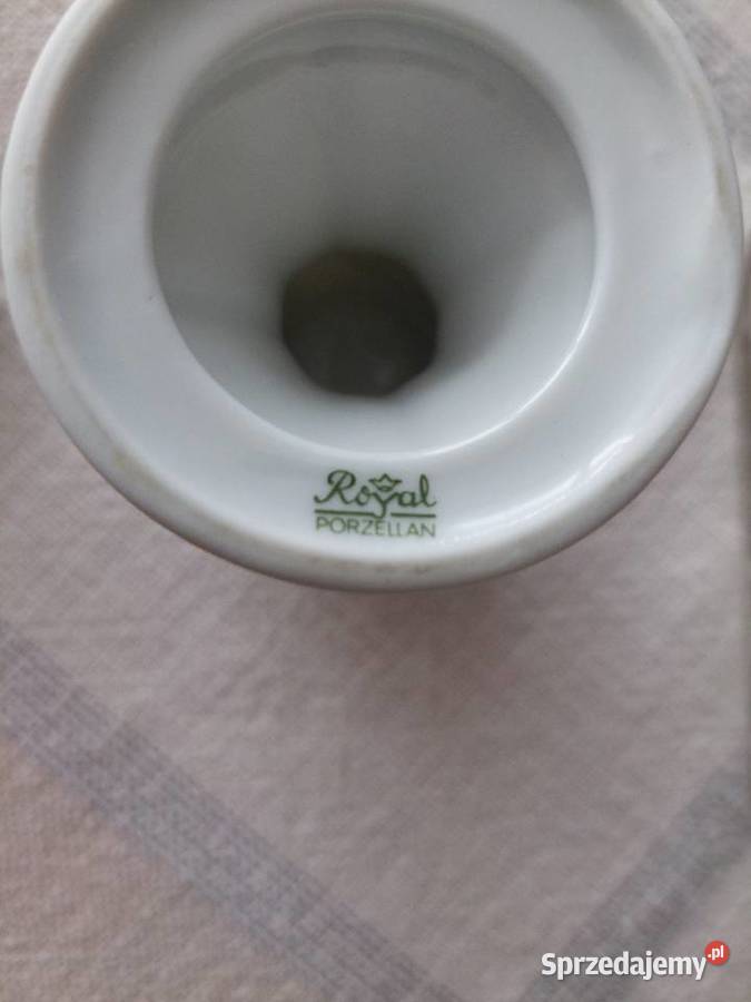 Świecznik Porcelana Royal zachodniopomorskie Mirosławiec