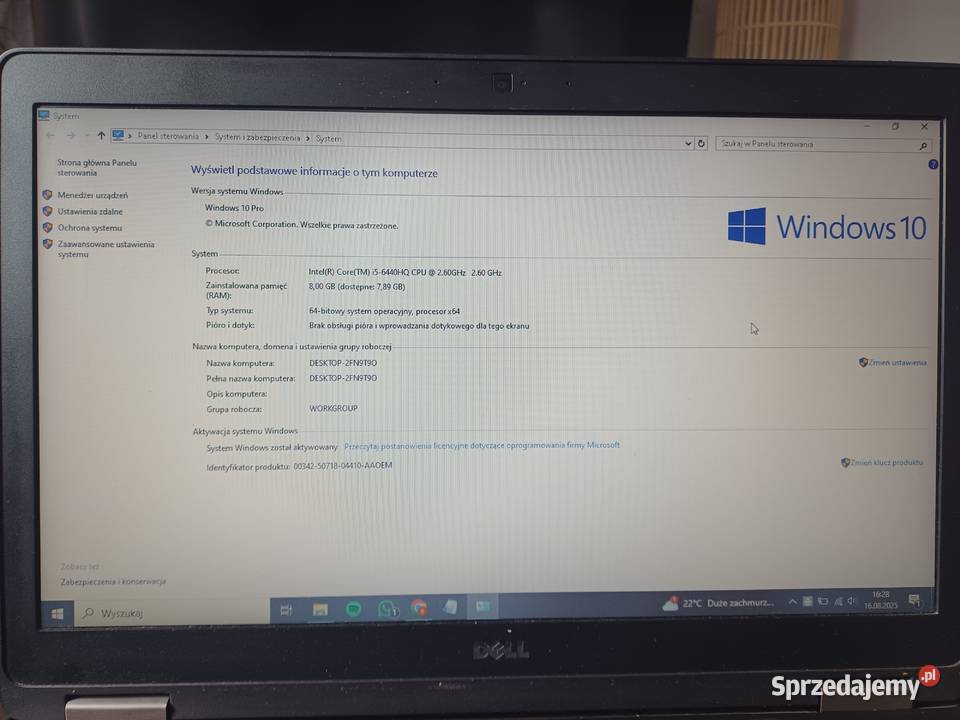 Dell latitude E5570 Szemud